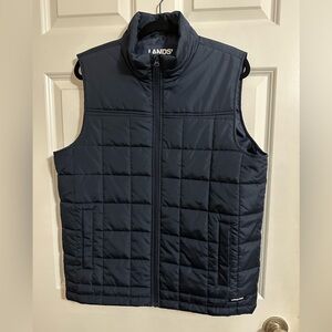 Lands End Vest Navy Size Medium